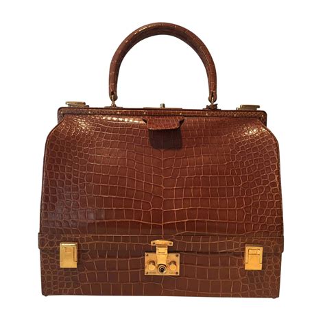 vintage hermes crocodile bag|Hermes crocodile bag 88.